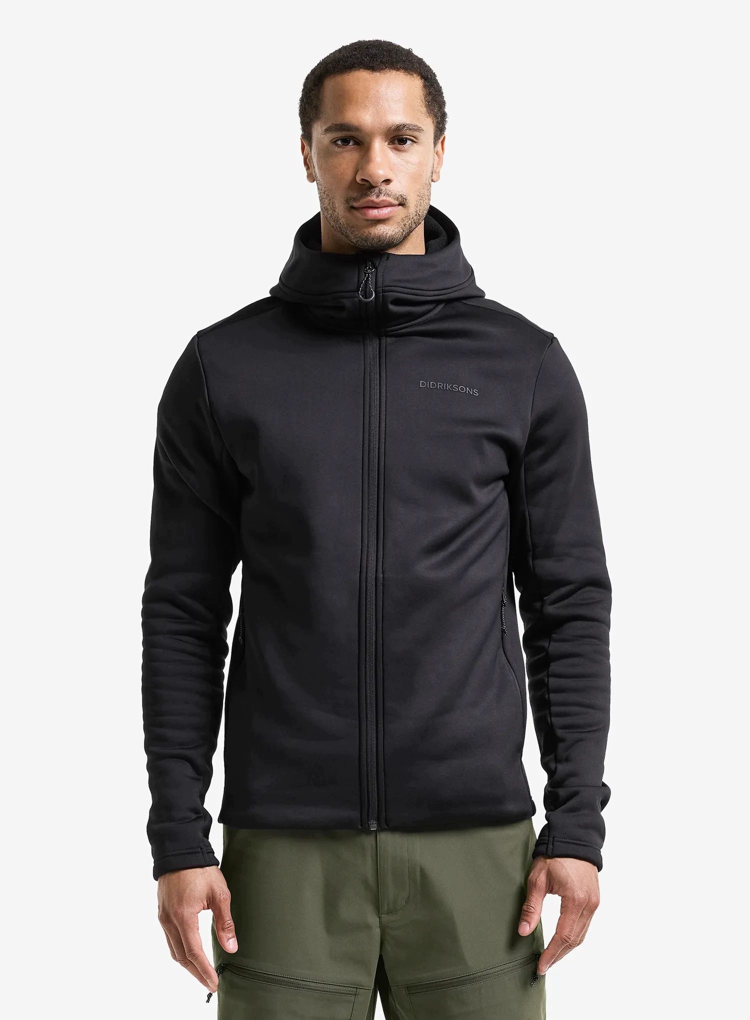 Bluza z kapturem Didriksons Field Fullzip black M