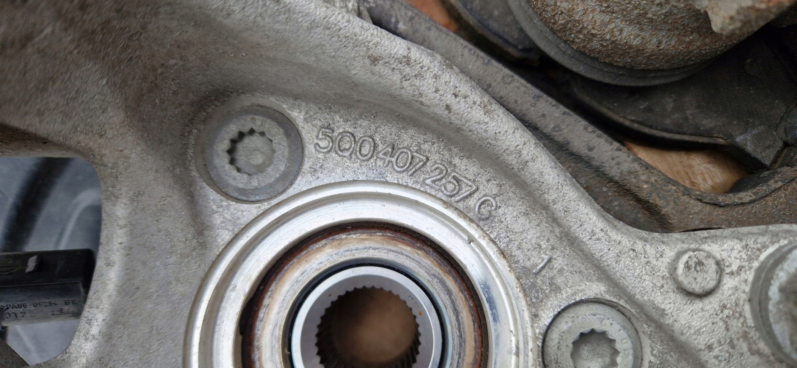 swing caliper disc KODIAQ 2016- front L 1.5