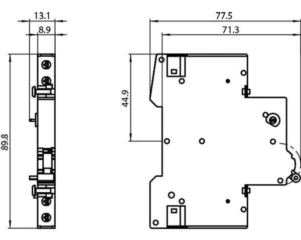 Siemens Blok styków pomocniczych 1NO 1NC Sentron Producent Inna