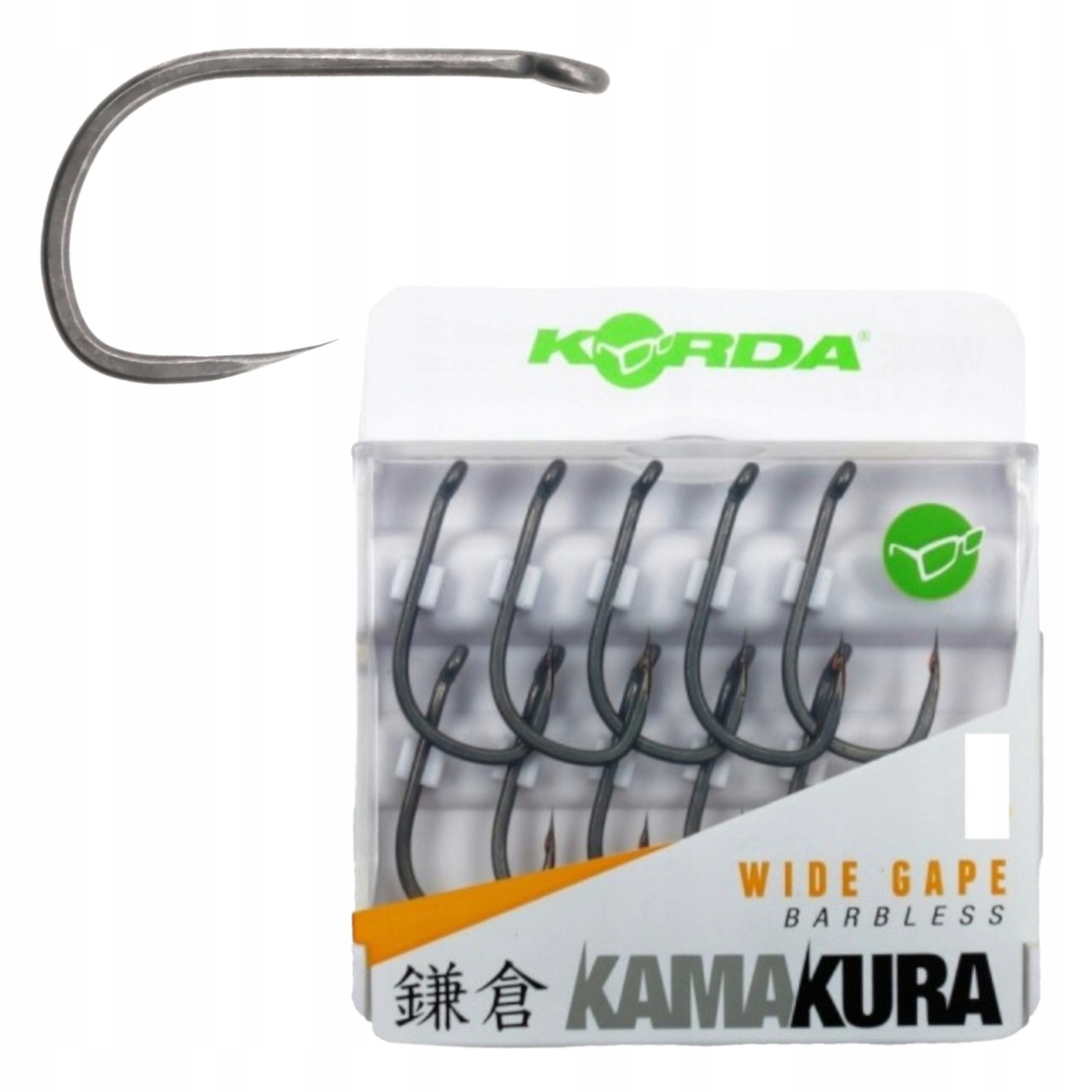 Haczyki Korda Kamakura Wide Gape Barbless 4