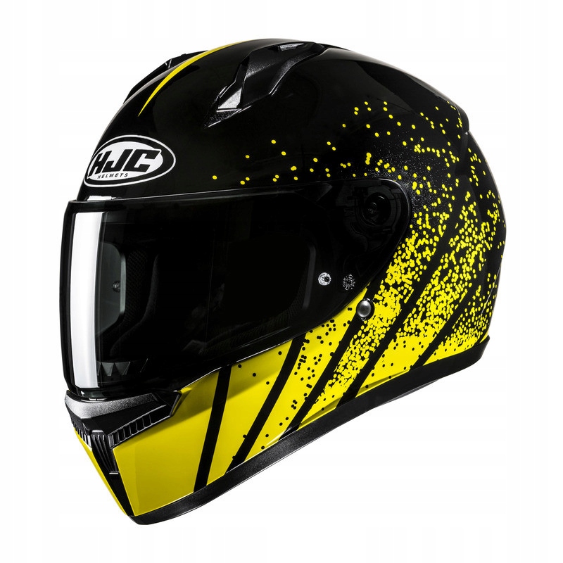 Integrálna motocyklová prilba Hjc C10 Haven Black/Yellow Xs