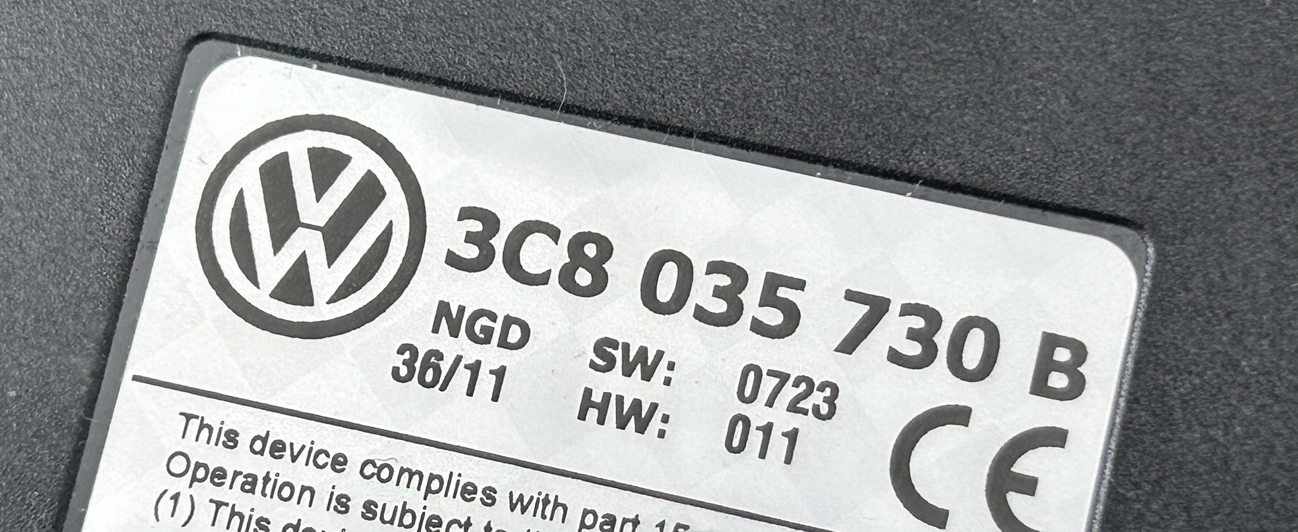 module control unit BLUETOOTH VW PASSAT B7 10-14 3C8035730B