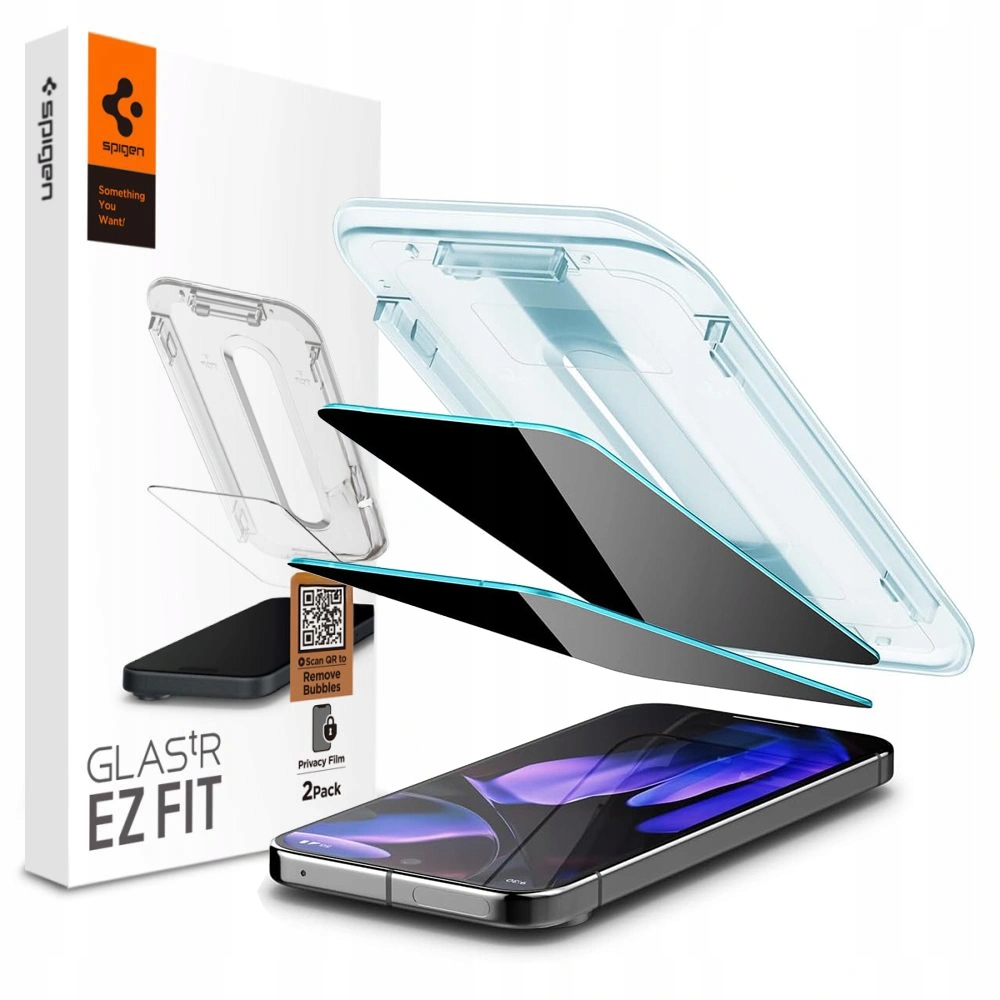 Spigen S Privátním Filtrem Sklo Na Pixel 9 Pro 10 10 Pro Aplikátor 2ks
