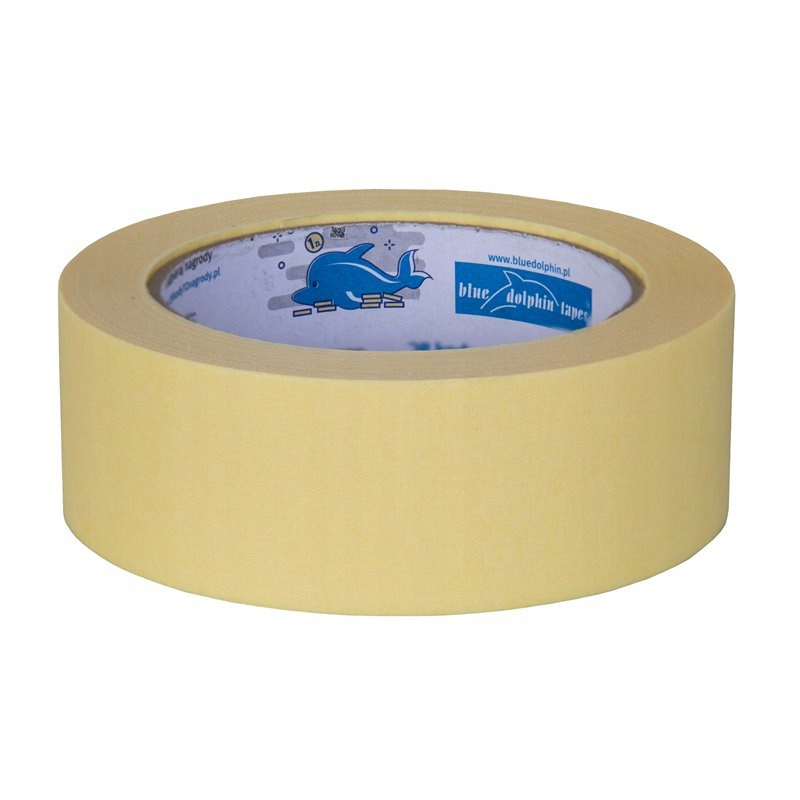 

Taśma żółta BDelfin malarska 50m 30mm
