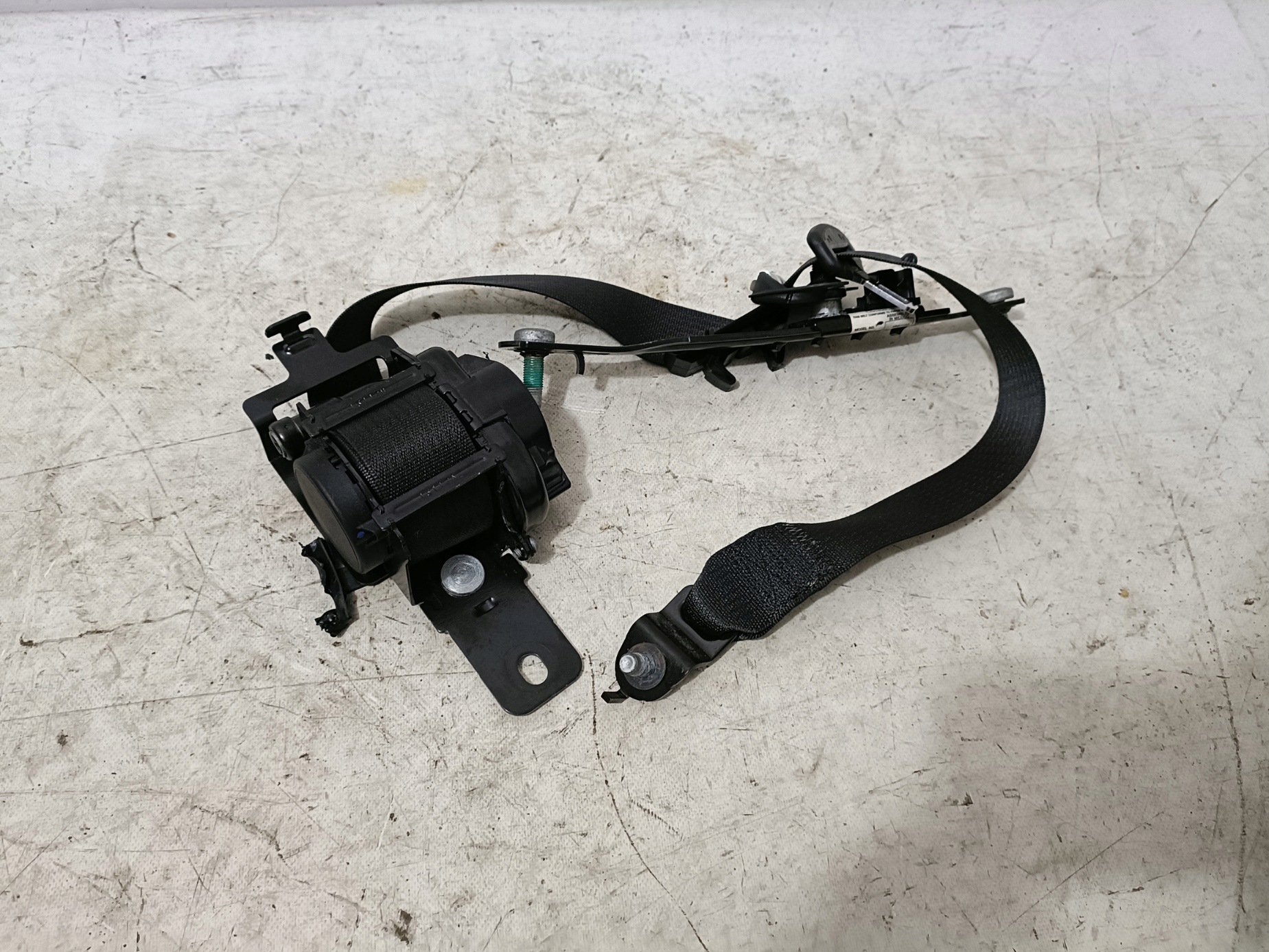 DODGE CHARGER 2019- seat belt right front 1HZ06DX9AH