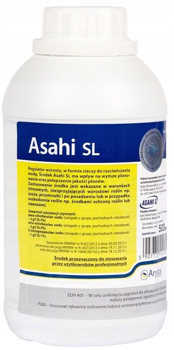 

Asahi Sl 0,5l stymulator wzrostu i plonowania