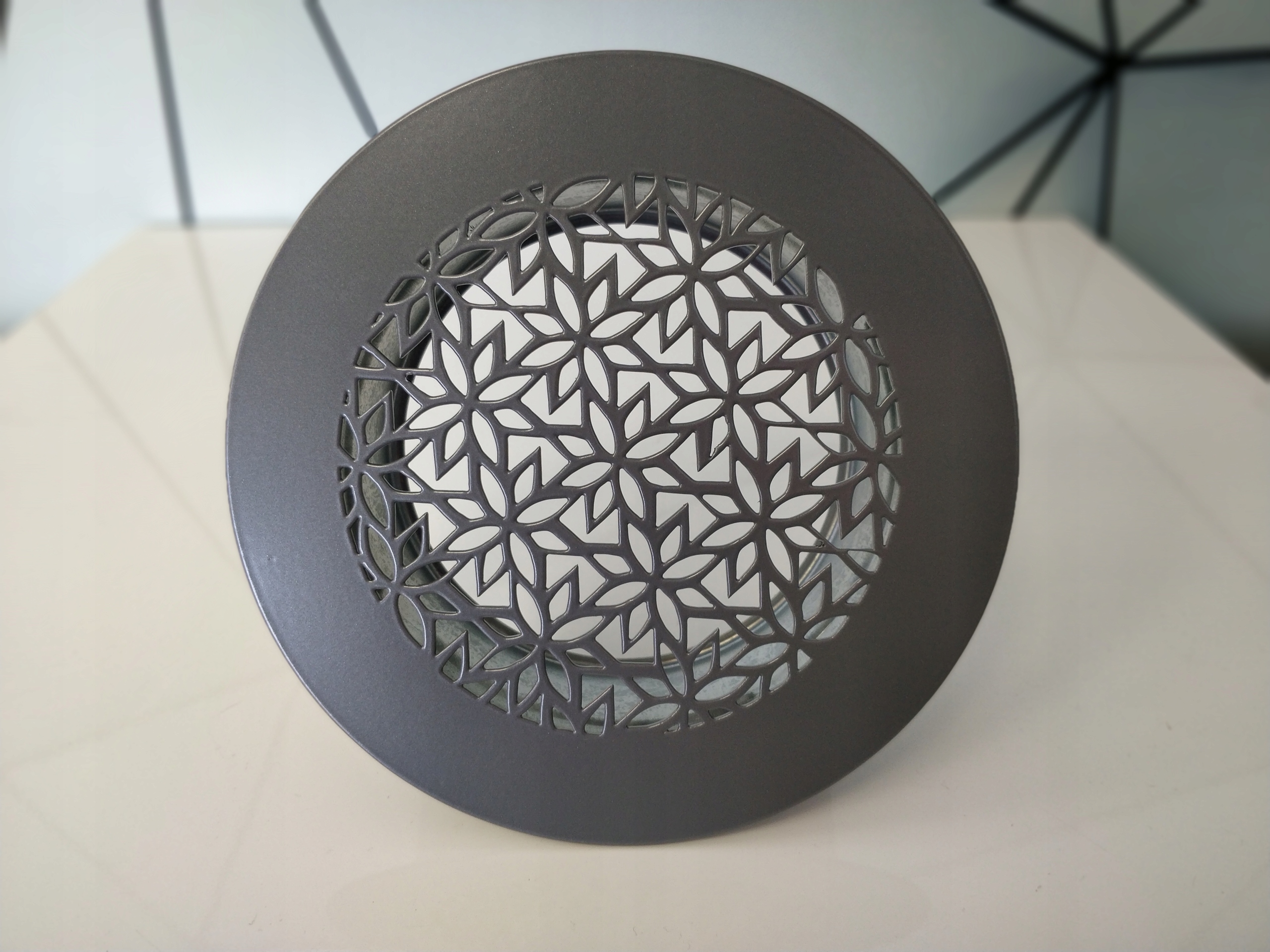 KRATKA WENTYLACYJNA DO REKUPERACJI ANEMOSTAT 125mm Kolor dominujący inny kolor