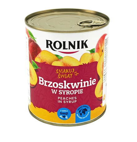 Rolnik Broskve v sirupu 3 x 850 ml