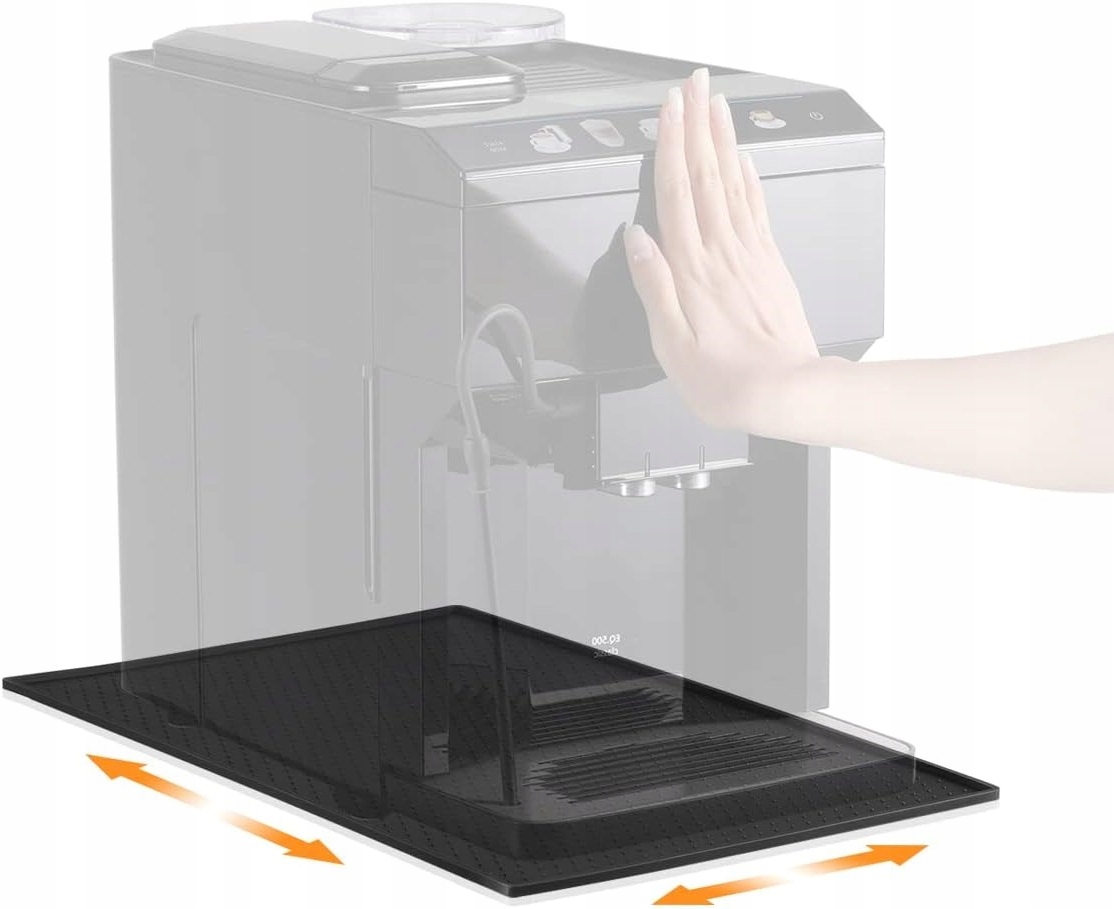 Silikonová podložka pod kávovar, protiskluzová, 48x30