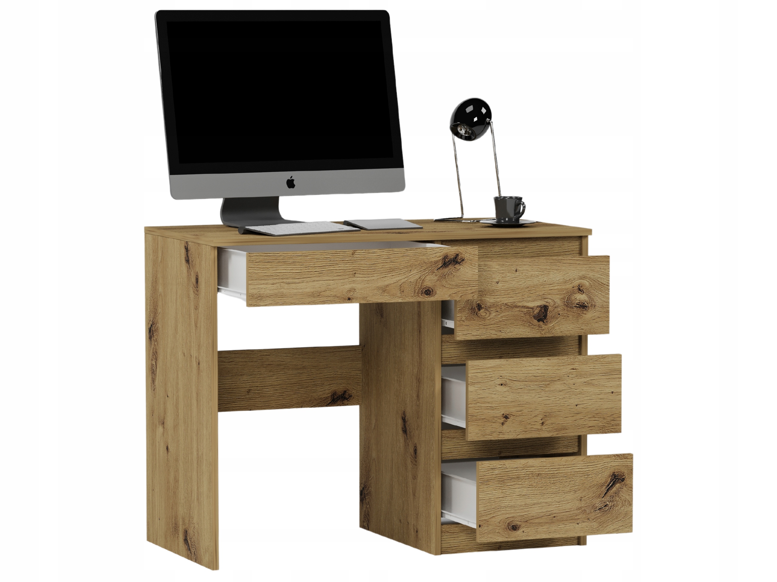 Meble Biurko komputerowe stolik 90cm artisan N34