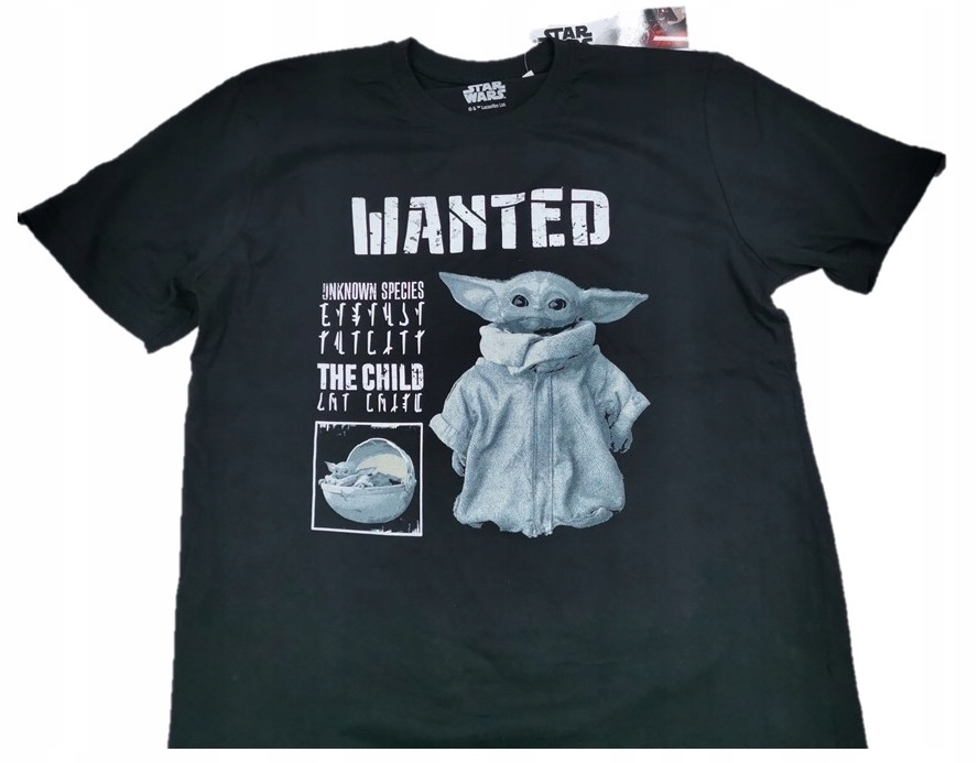 

Star Wars T-shirt Męski r L Koszulka Yoda