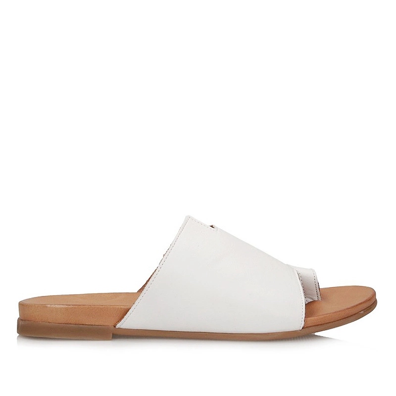 Komfortní bílé dámské Nazouváky Piazza 900000-81