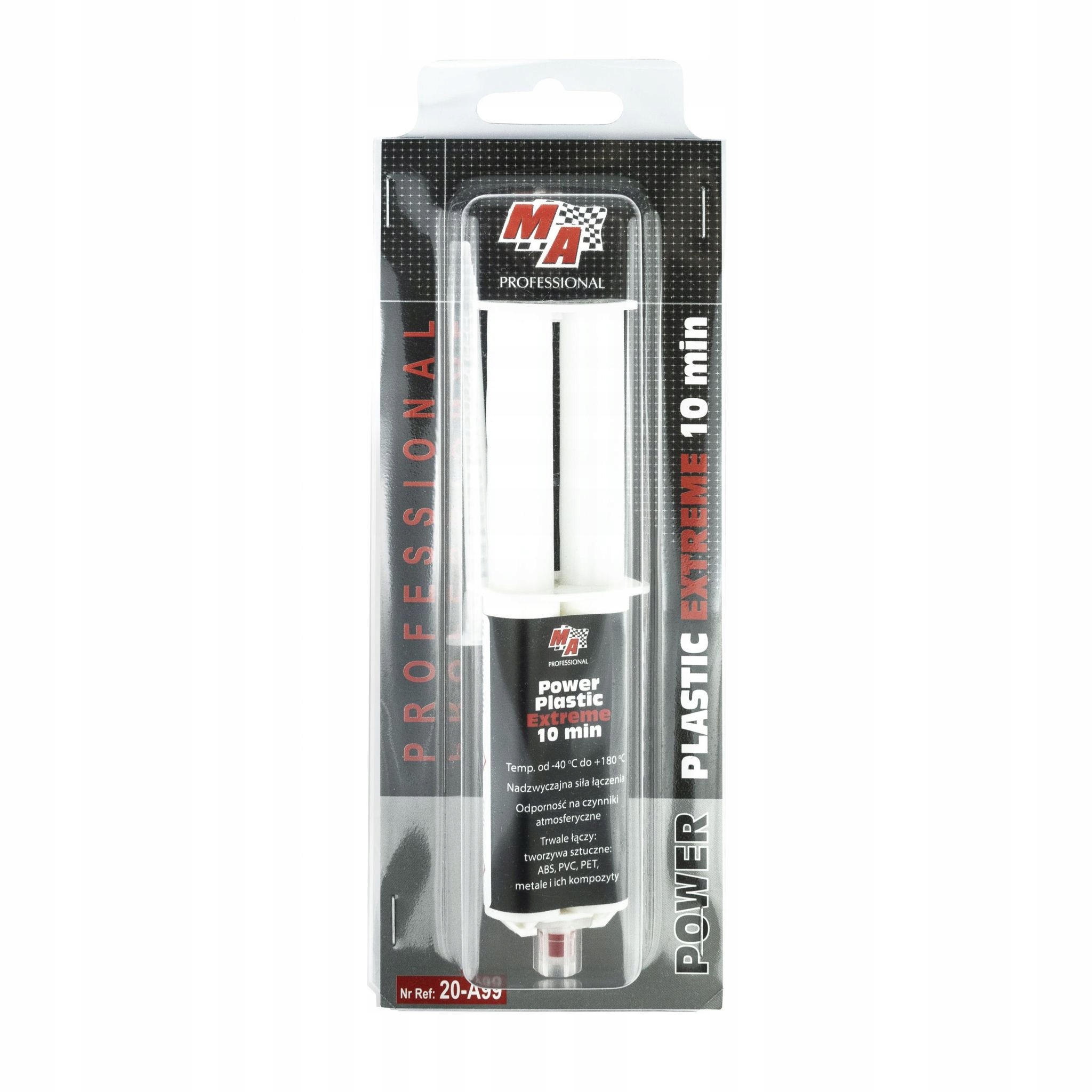Klej do Plastiku Moje Auto Pro Plastic Szary 25ml