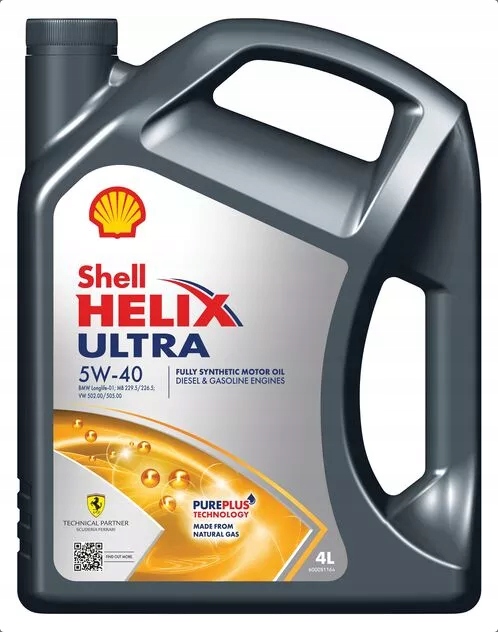 Olej silnikowy Shell Helix Ultra 5W-40 5W40 4L