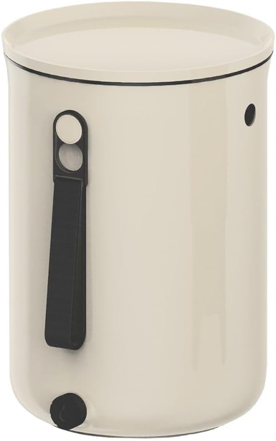 Skaza Bokashi Organko 2, 9,6 l, kuchynský kompostér, krémový
