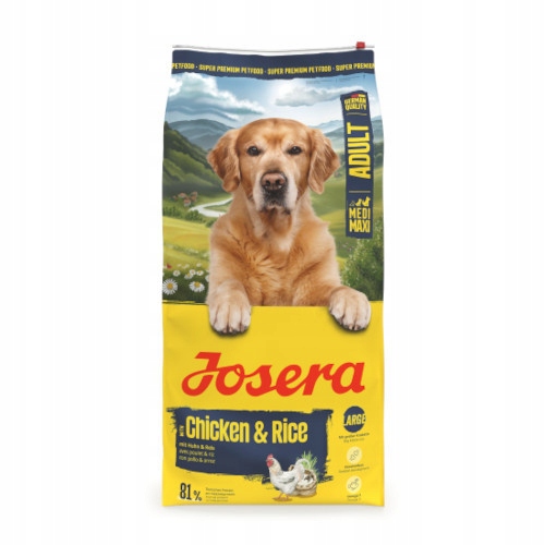 Josera Adult Chicken & Rice Nowe Opakowanie 12,5kg