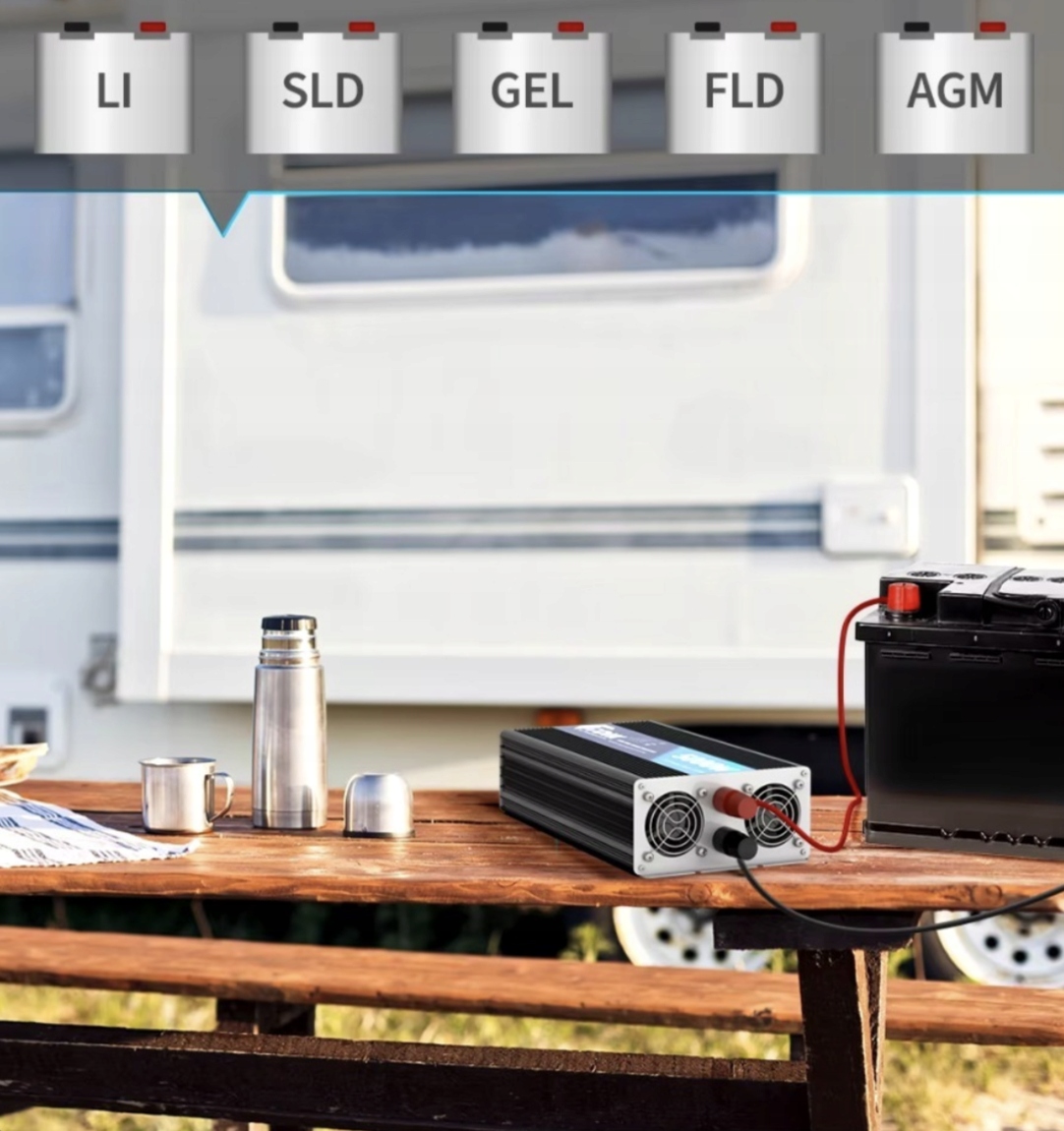 PRZETWORNICA SAMOCHODOWA NAPIĘCIA 12V na 230V 5000W SINUS CZYSTA SINUSOIDA Napięcie wejściowe 12 V