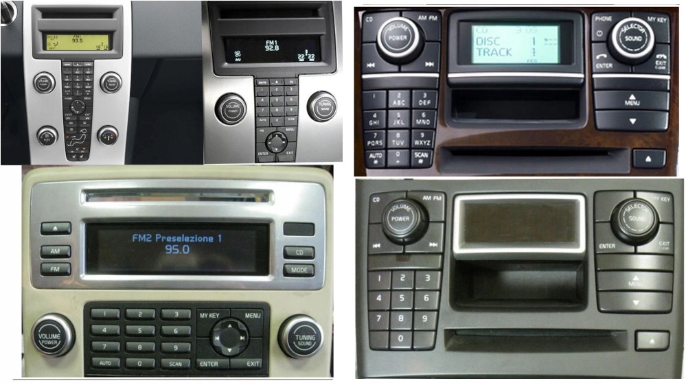 Zmieniarka BT/USB/SD/AUX VOLVO XC90 70 S40 80 V50 Model MR12V VO