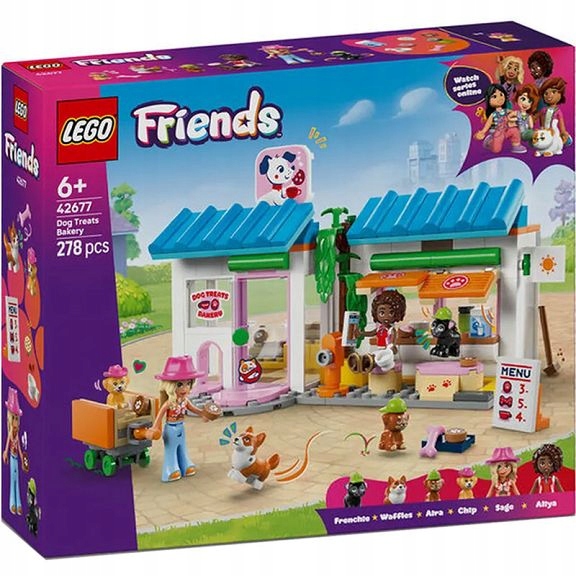 Lego Friends Pekárna s psími pamlsky 42677
