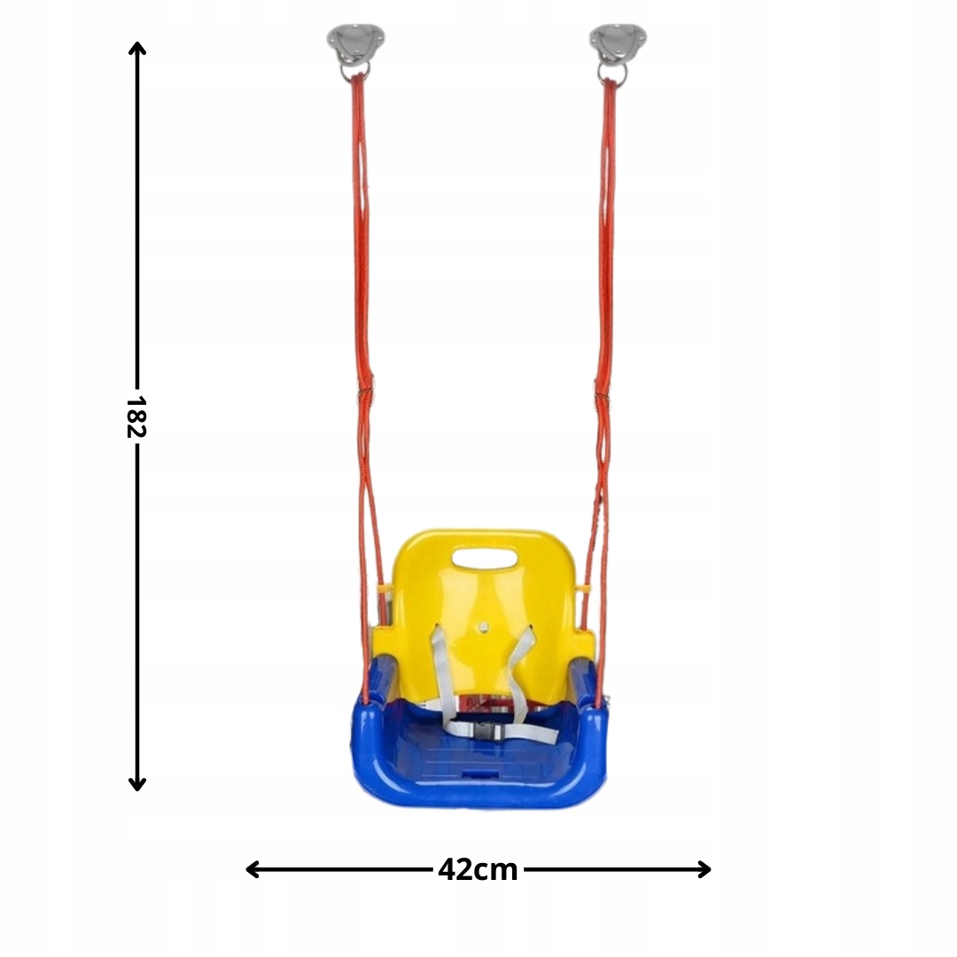 BEZPIECZNA SIEDZISKO MOCNA NA LINACH ROŚNIE Z DZIECKIEM 3w1 Rodzaj wisząca