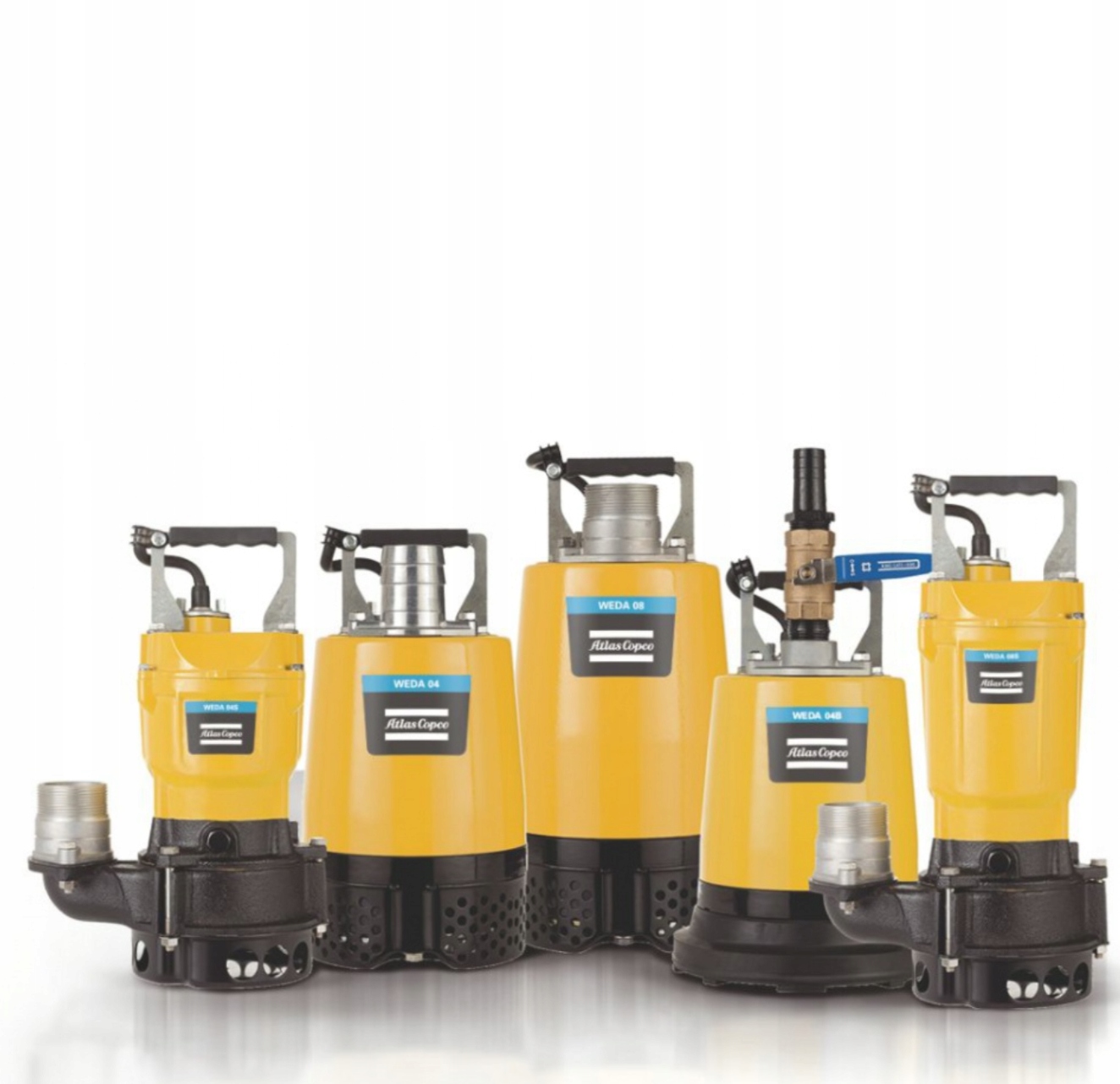 POMPA ZATAPIALNA WODY BRUDNEJ ATLAS COPCO D 04 N