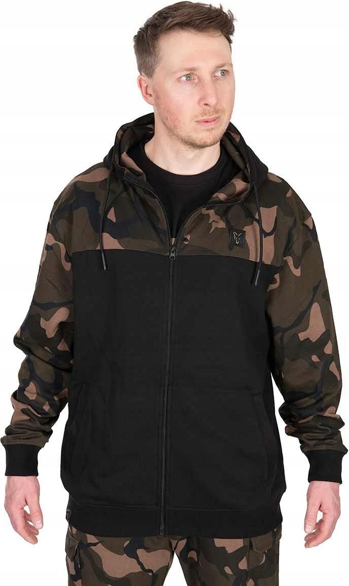 Bluza Fox Lw Black Camo Split Zip Hoody Rozm S