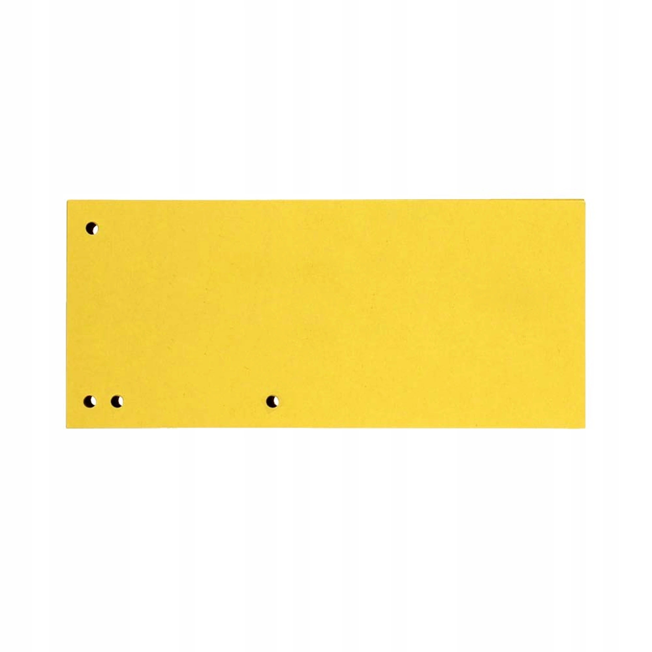 

Przekładki Indeksujące 50 Szt 1/3 A4 Żółte Protos