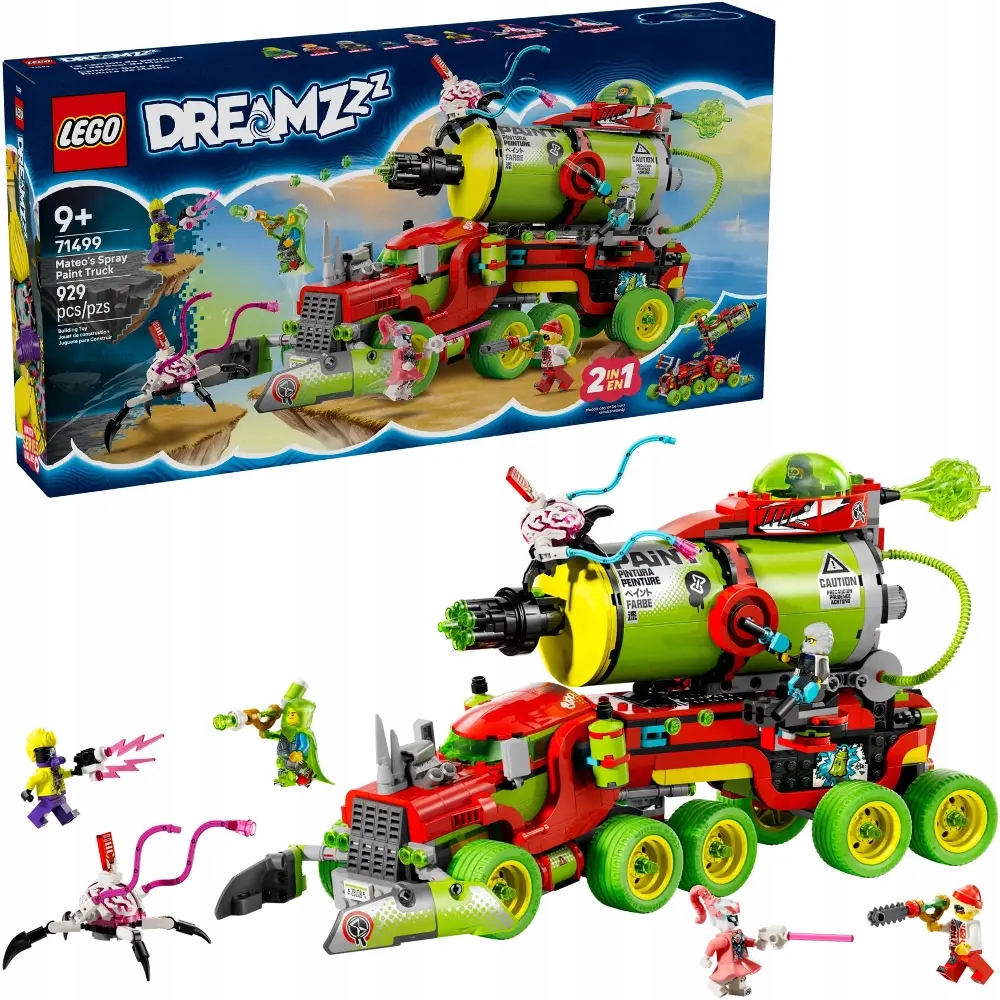 Lego DREAMZzz 71499 Mateovo vozidlo v podobě barvy ve spreji