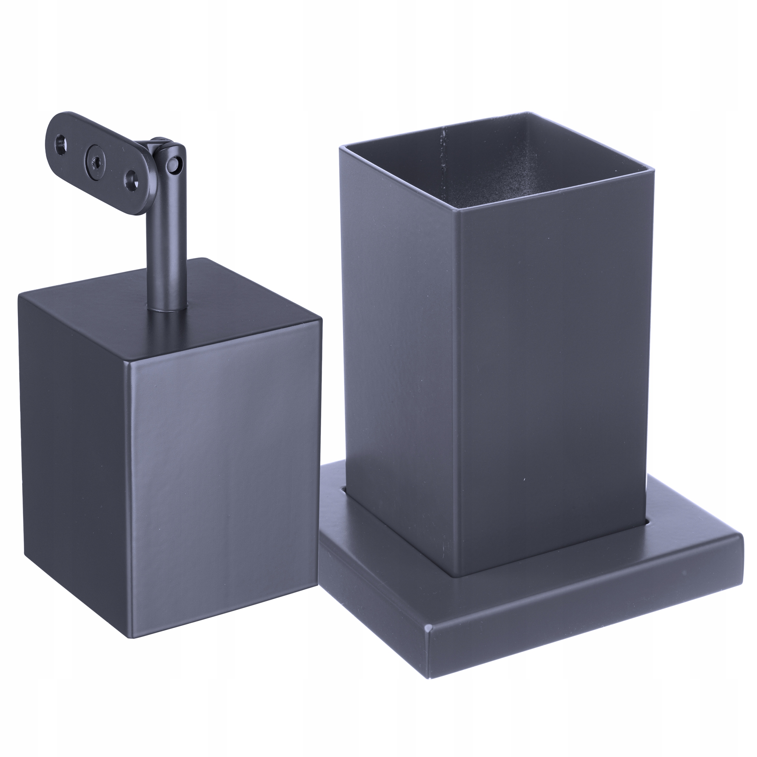 Kování Dřevěného Sloupku 80x80 Kompletní Ral 7016