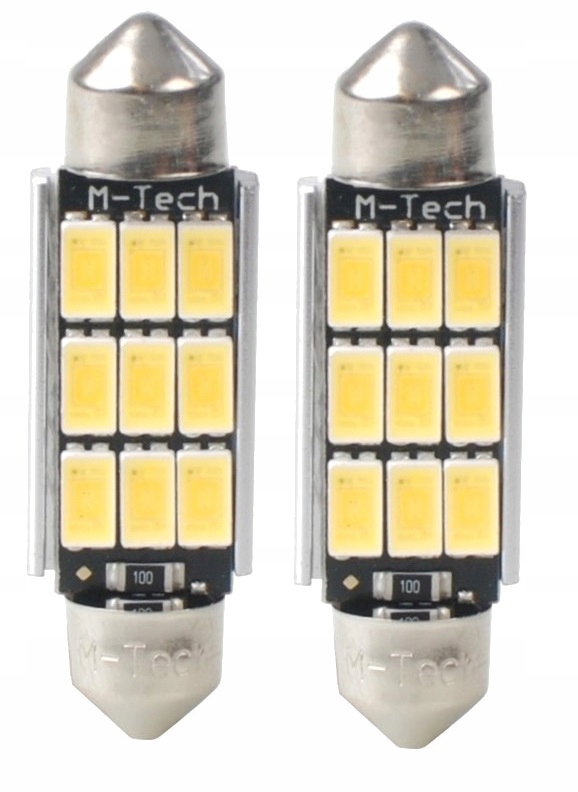 

Żarówka C5W Rurka C10W 41mm Osram Led Ciepła Biel