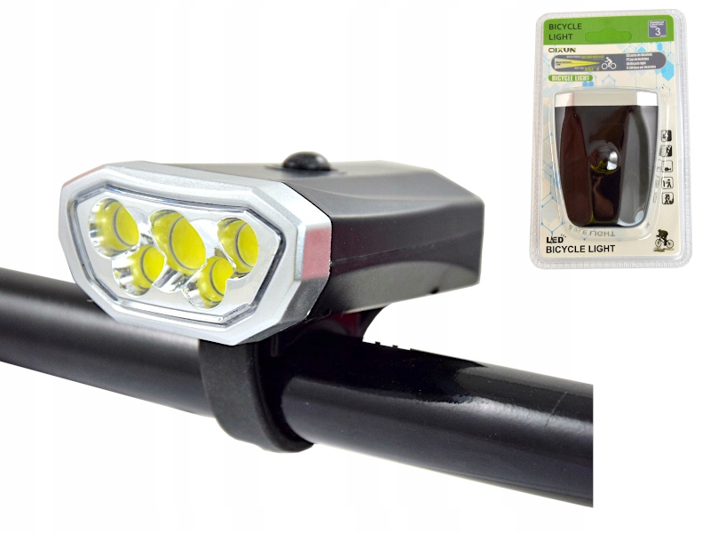 

Lampka Rowerowa Przednia Lampka Na Rower Led Cob