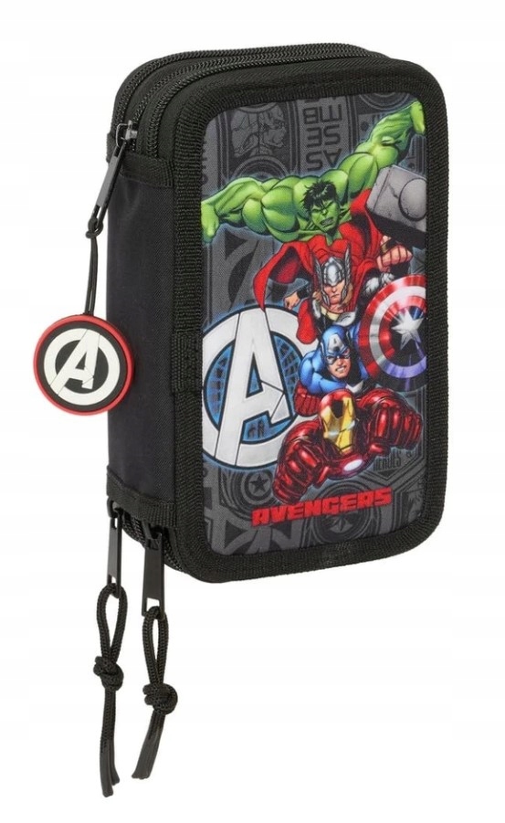 PIÓRNIK POTRÓJNY AVENGERS 37elem. SAFTA