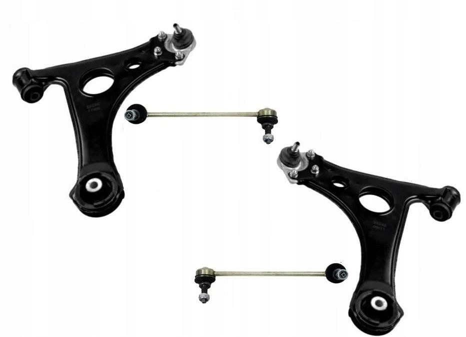 Ramena Spojky Mercedes A W168 Přední Sada 4KS