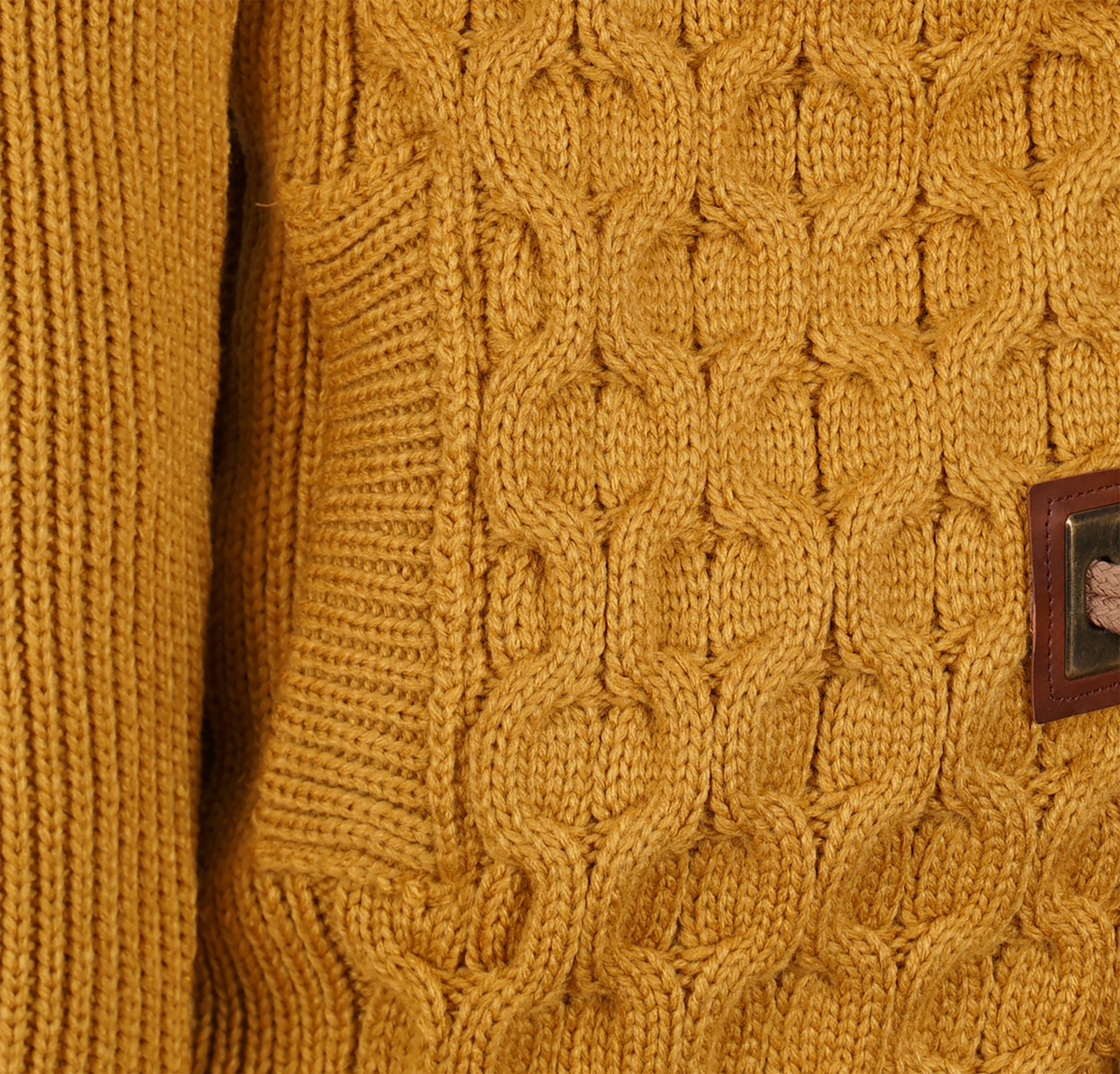 SWETER GRUBY ZIMOWY KARDIGAN ROZPIANANY WEŁNA M Rodzaj rozpinane