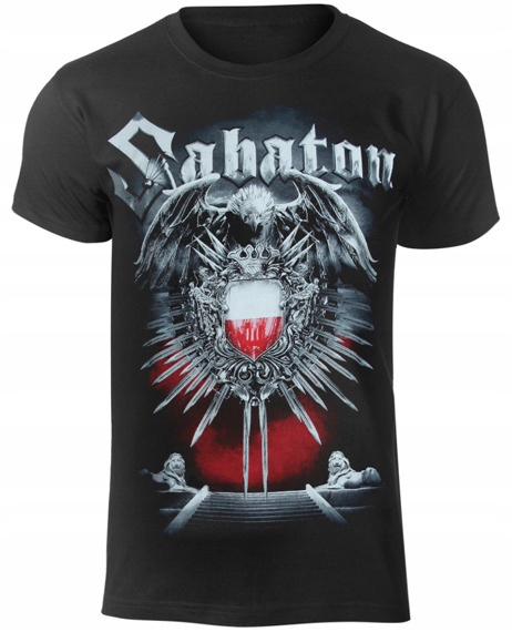 oryginalna koszulka SABATON- POLAND rozm. M