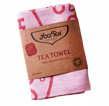 

Tea Towel ściereczka do naczyń Yogi Tea