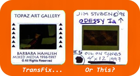 Štítky na diapozitivy TransFix 35 mm 100 kusů