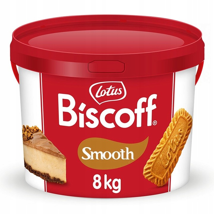 Lotus Biscoff Spread Cream Krem Pasta O Smaku Ciasteczkowym Topping 8KG