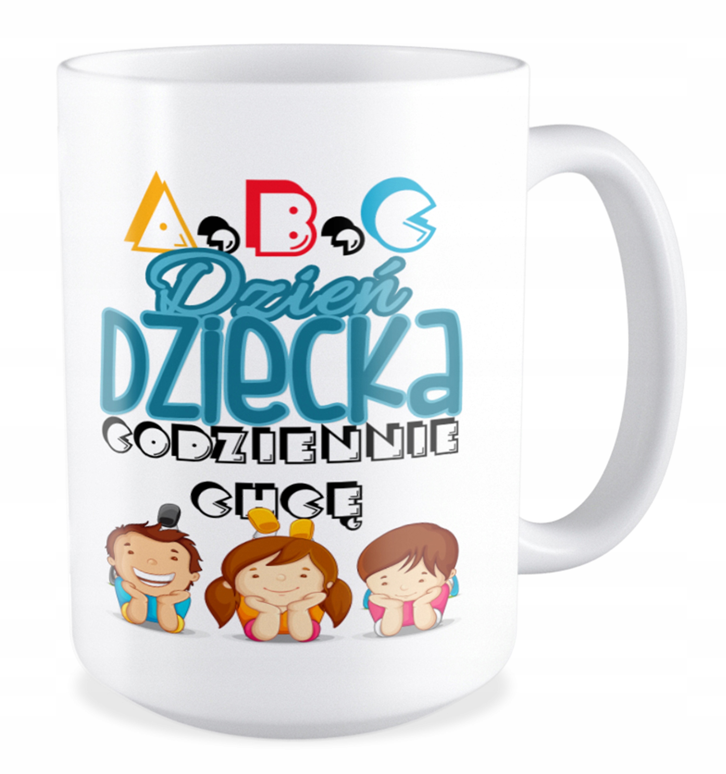 

Duży Kubek prezent na Dzień Dziecka Szkoła