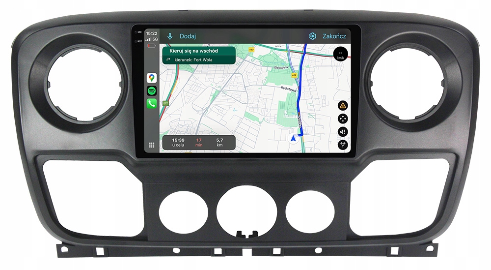 Renault Master Opel Movano Rádio Navigace Android 12GB/256GB 2K Qled