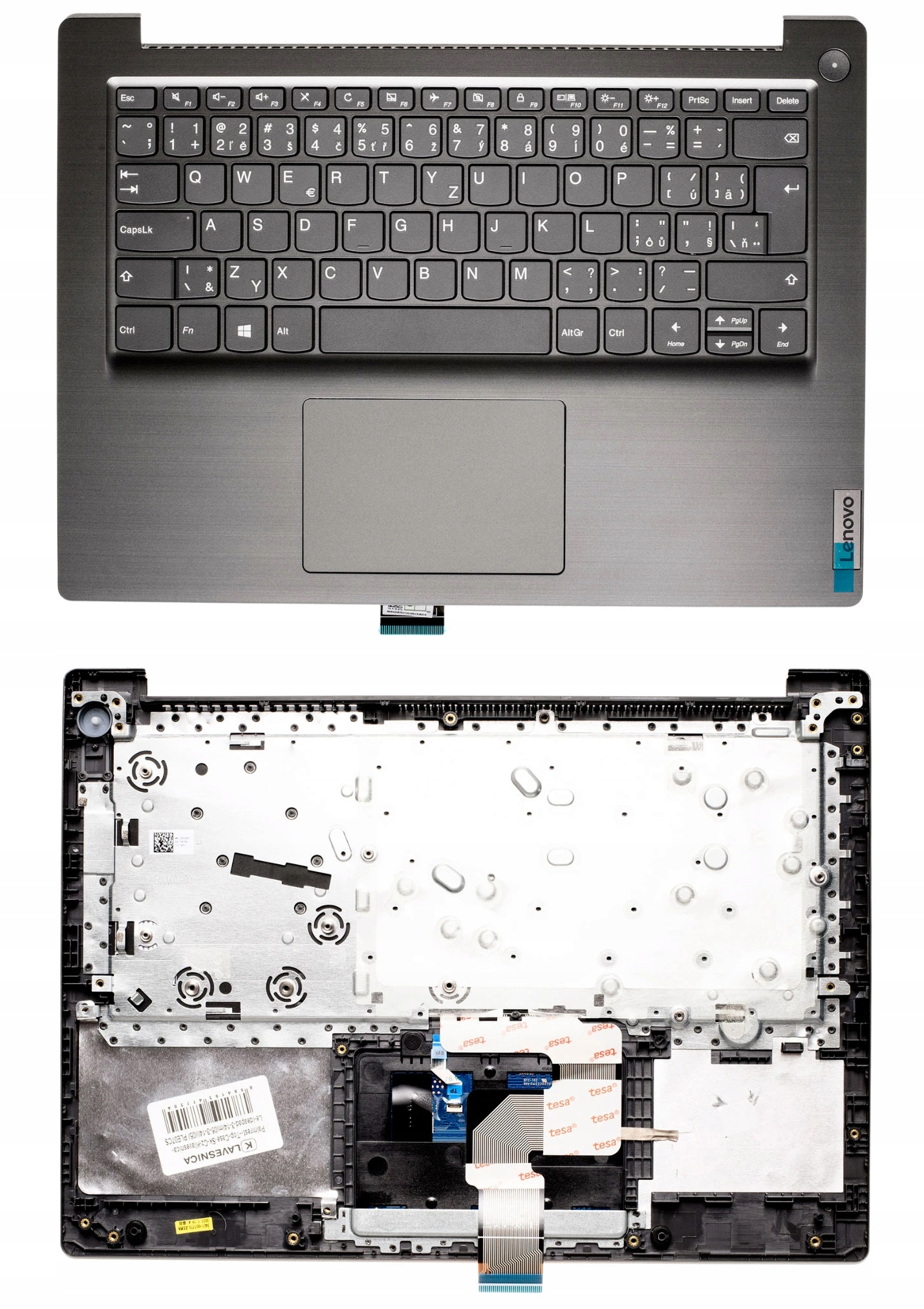 Palmrest (top case )+sk-cz klávesnica Lenovo Ideapad 3-14IML05 3-14IIL05