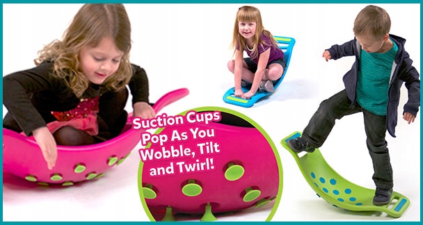 Bujawka z przyssawkami Teeter Popper Różowa Bohater / Bajka brak