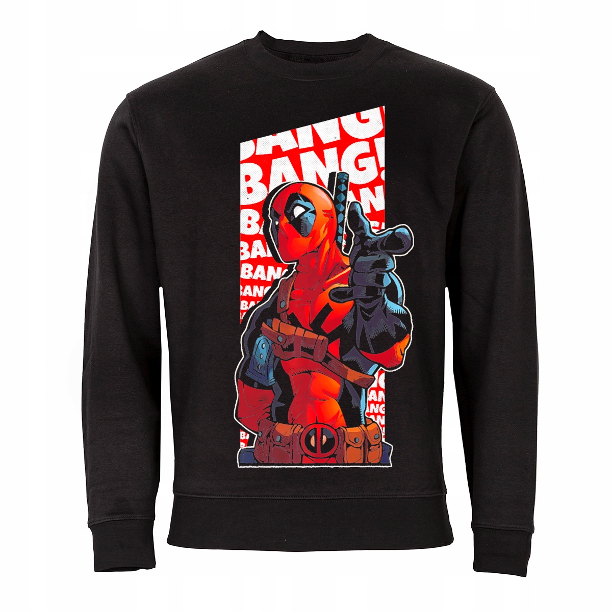 

Męska Bluza Z Nadrukiem Dla Fana Deadpool Marvel