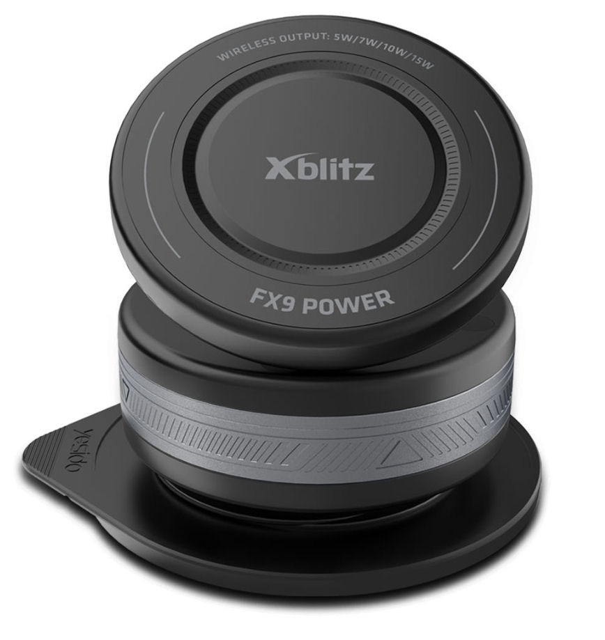 UCHWYT SAMOCHODOWY MAGNETYCZNY Z ŁADOWARKĄ BEZPRZEWODOWĄ Xblitz