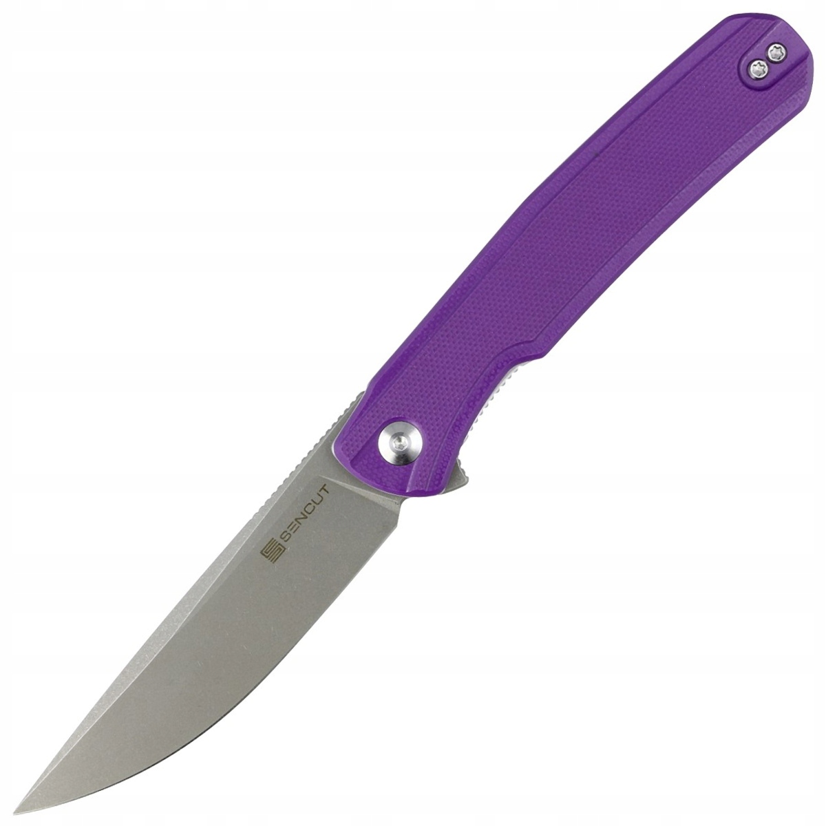 Nůž Sencut Scitus Purple G10, Grey Stonewashed D2 (S21042-2)