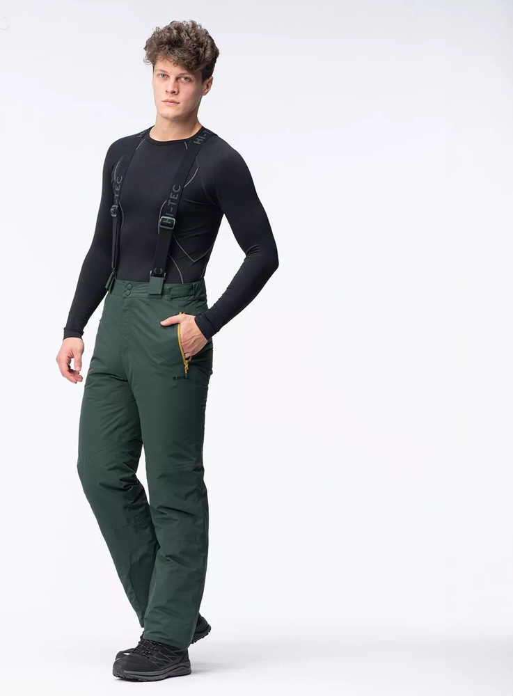 Pánské Lyžařské Kalhoty Membrána 10000 mm Hi-tec Idris Velikost L