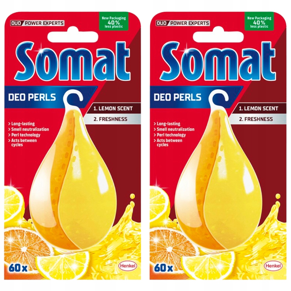 

Somat Deo Duo Perls Zapach do zmywarki Lemon 2szt