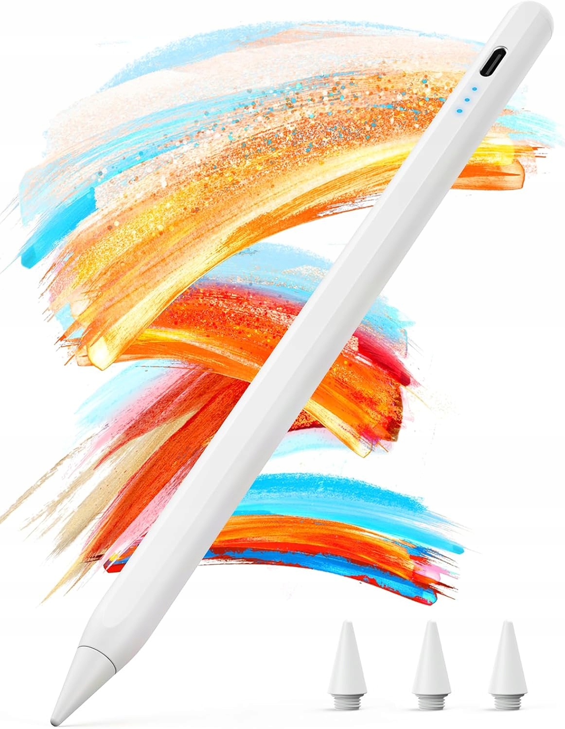 Kingone ID716 Přesný aktivní Dotykové Pero pro iPad 2018-2025, rychlé nabíjení