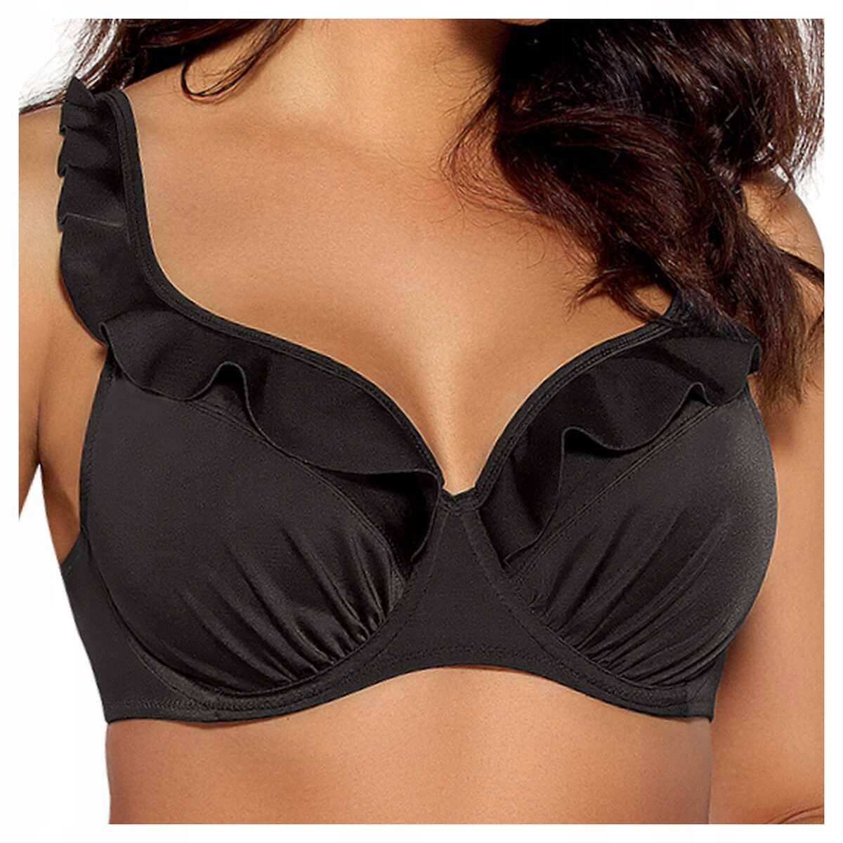 Ava Plavková podprsenka měkká podprsenka k oblečení sk 213 černá 90F