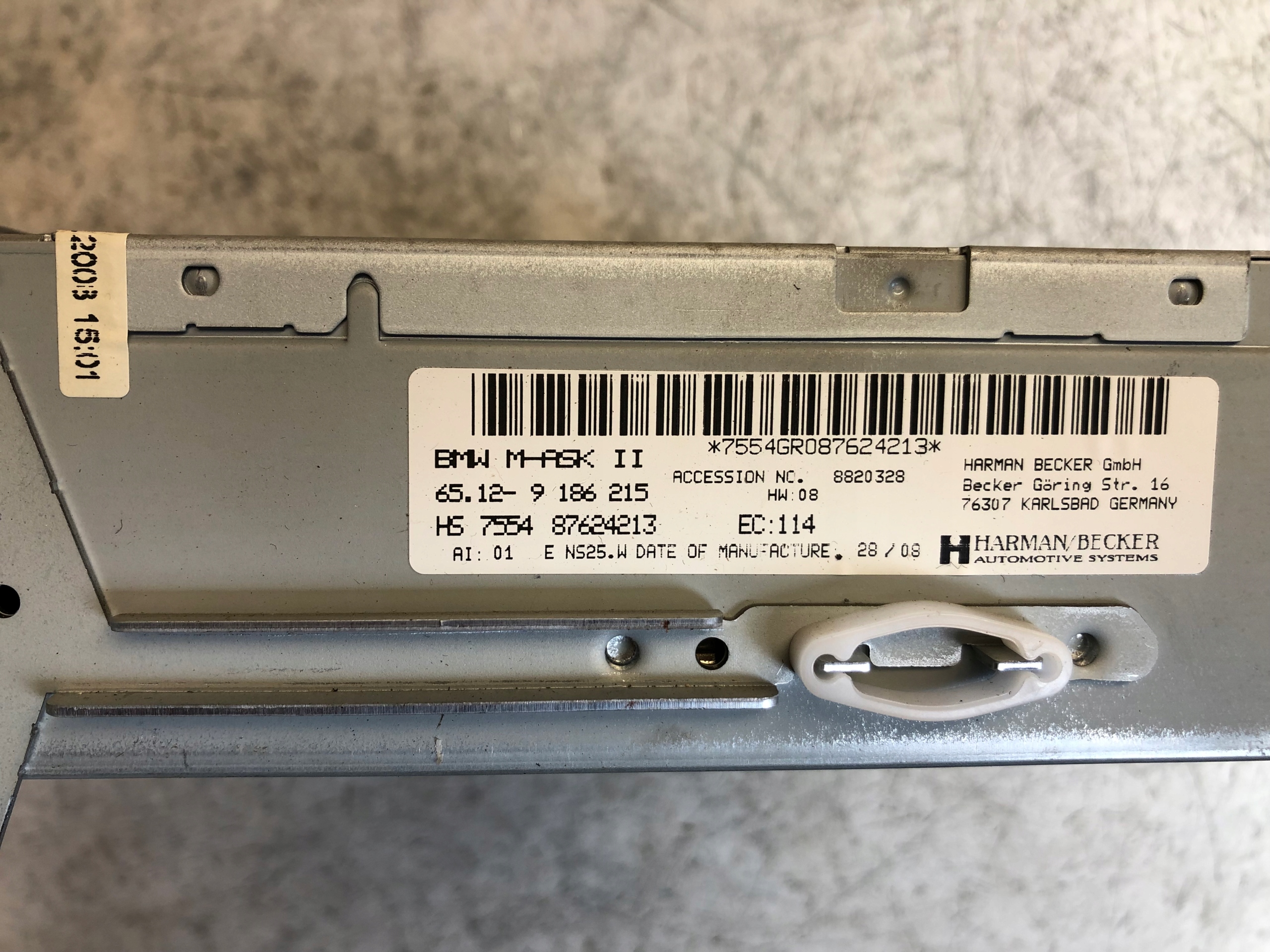 BMW E90 E91 modul CZYTNIK der Navigation 9186215